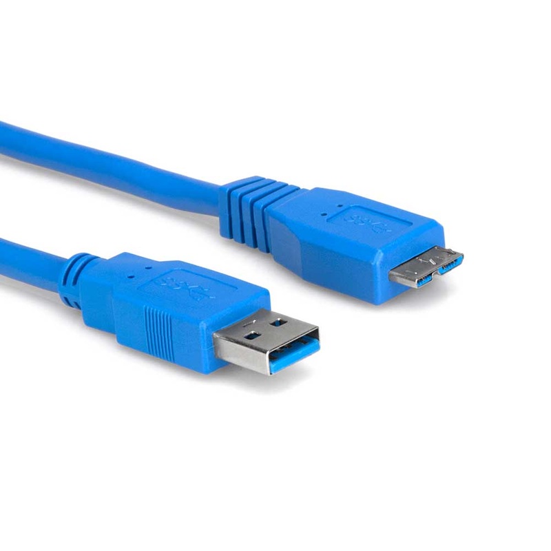 Hosa – USB-306AC – 6 ft SuperSpeed USB 3.0 Cable – Type A to Micro-B