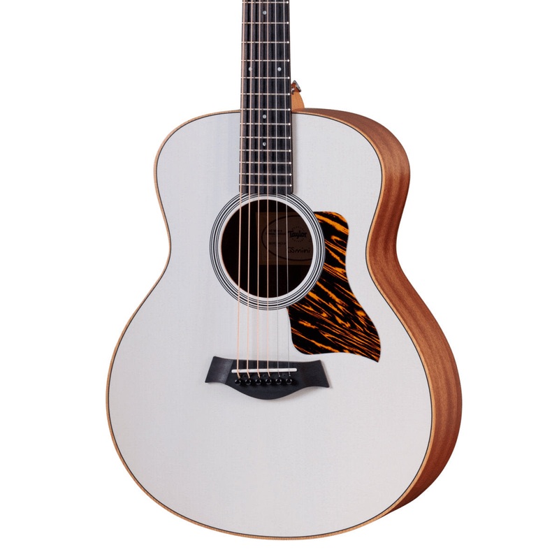 Taylor Special Edition GS Mini-e Acoustic-Electric Guitar – Trans White