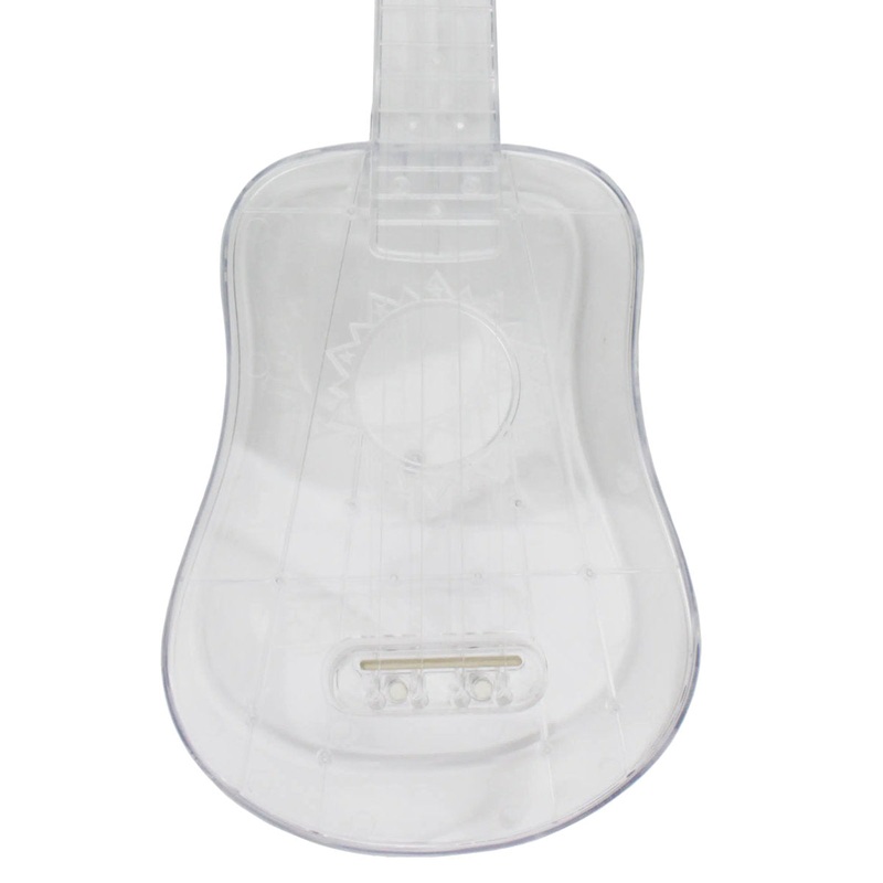 Amahi DDUK22 Soprano Ukulele – Crystal Clear Plastic