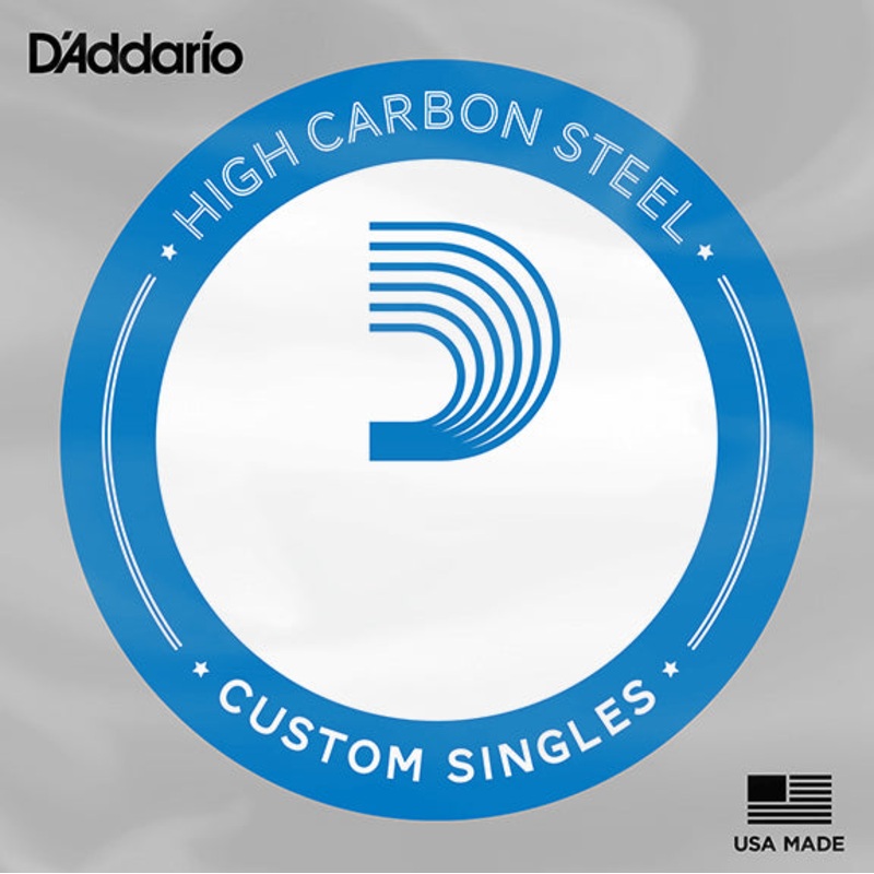 D’Addario PL010-5 Single Plain Steel String for Acoustic or Electric Instruments