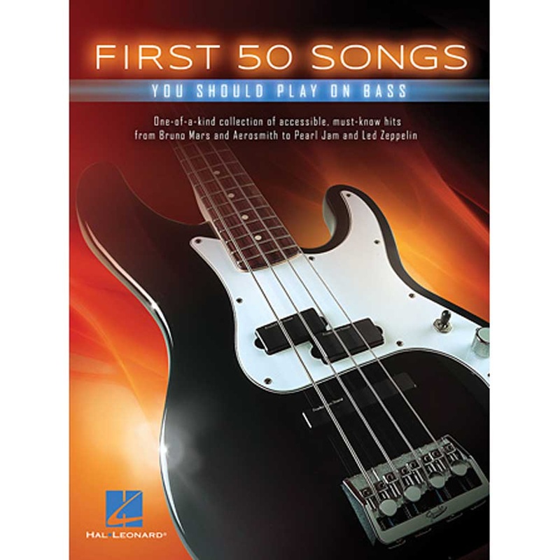 Hal Leonard – HL00149189 – First 50 Songs You Should Play on Bass