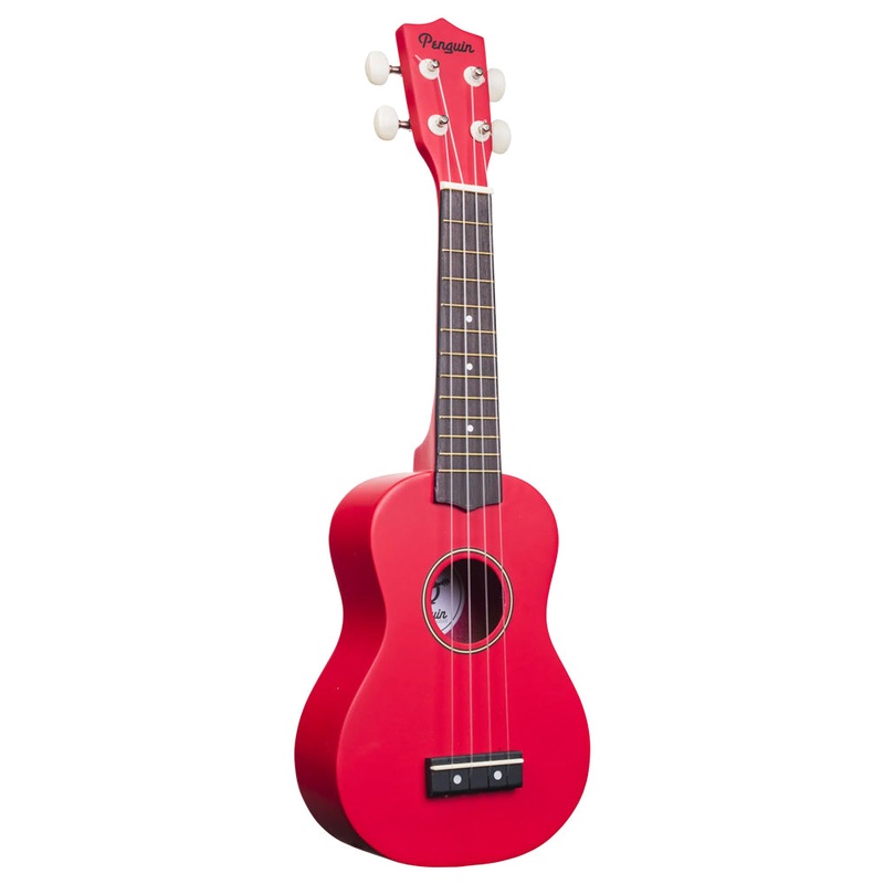 Panda Soprano Ukulele – Rose Red