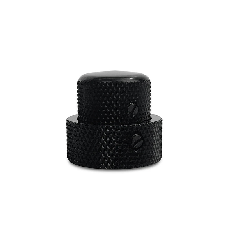 Allparts MK-0137 Stacked Concentric Knob Set – Black