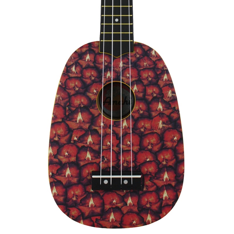 Amahi DDUK16 Soprano Ukulele – Pineapple