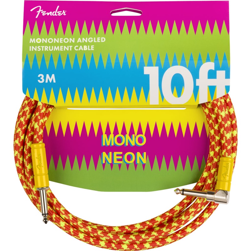 Fender MonoNeon 10 ft. Instrument Cable – Orange
