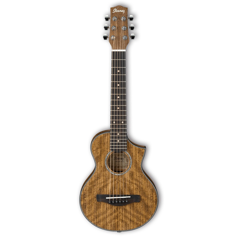 Ibanez EWP14OPN Exotic Wood Piccolo Acoustic Guitar – Open Pore Natural