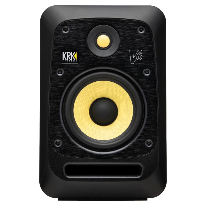 KRK Systems V6 Series 4 Powered Studio Monitor – 6.5 in.