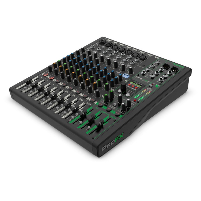 Mackie ProFX12v3+ 12-Channel Analog Mixer – Enhanced FX – USB Recording Modes – Bluetooth