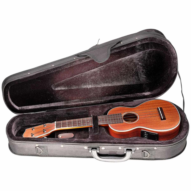 Stagg Basic Series Soft Case for Concert Ukulele – Black