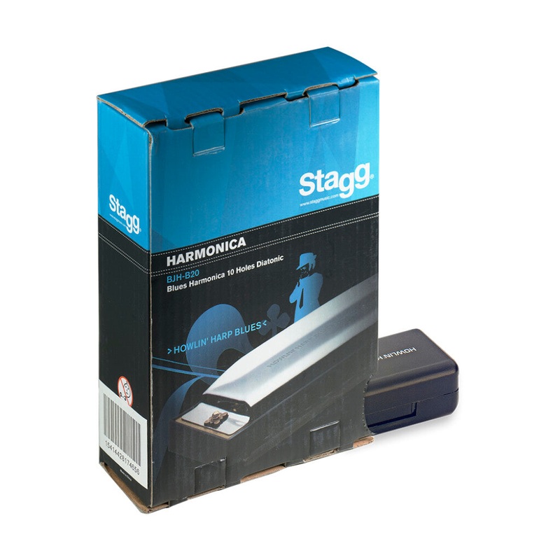 Stagg Blues Harmonica – Key of G Major