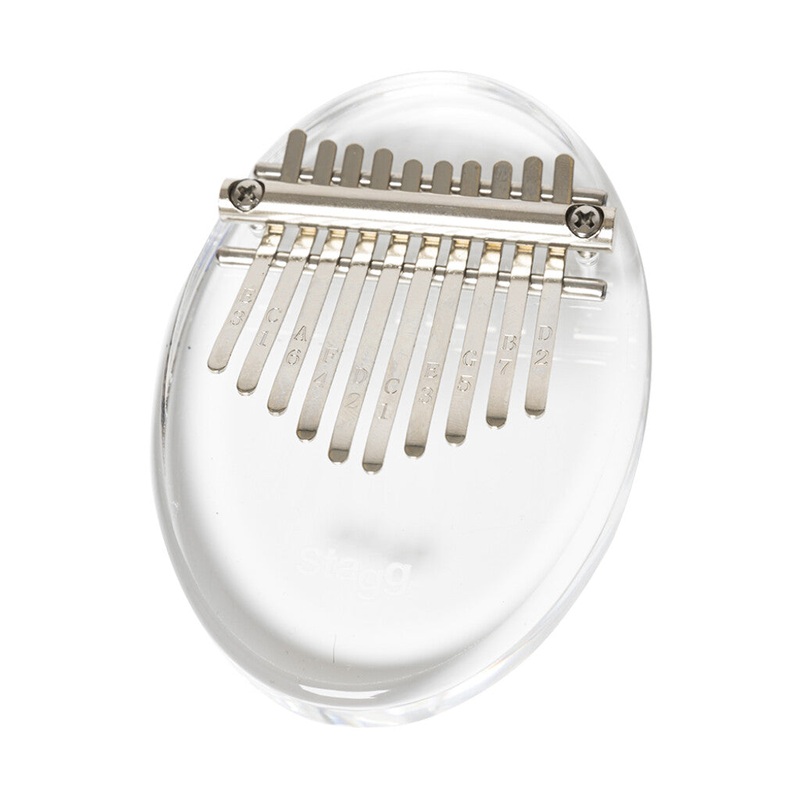 Stagg Kid Kalimba – 10 Note – Crystal Acrylic