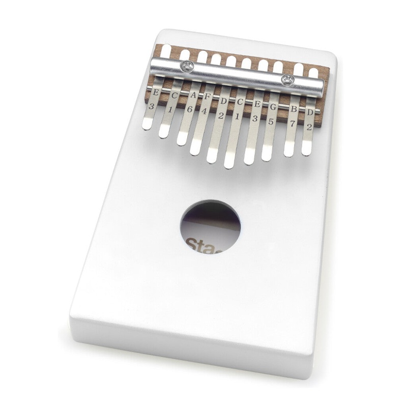 Stagg Kid Kalimba – 10 Note – White