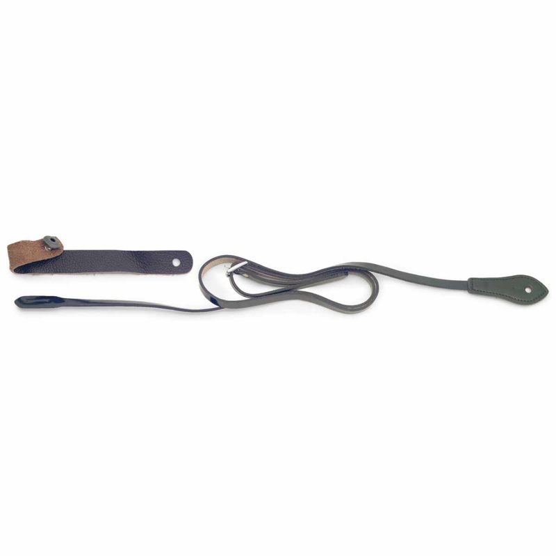 Stagg Leather Mandolin Strap – Black