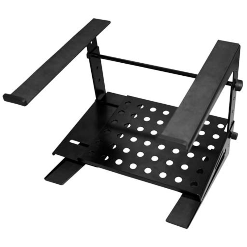 Ultimate Support JS-LPT200 Jamstand Double-Tier Multi-Purpose Laptop DJ Stand