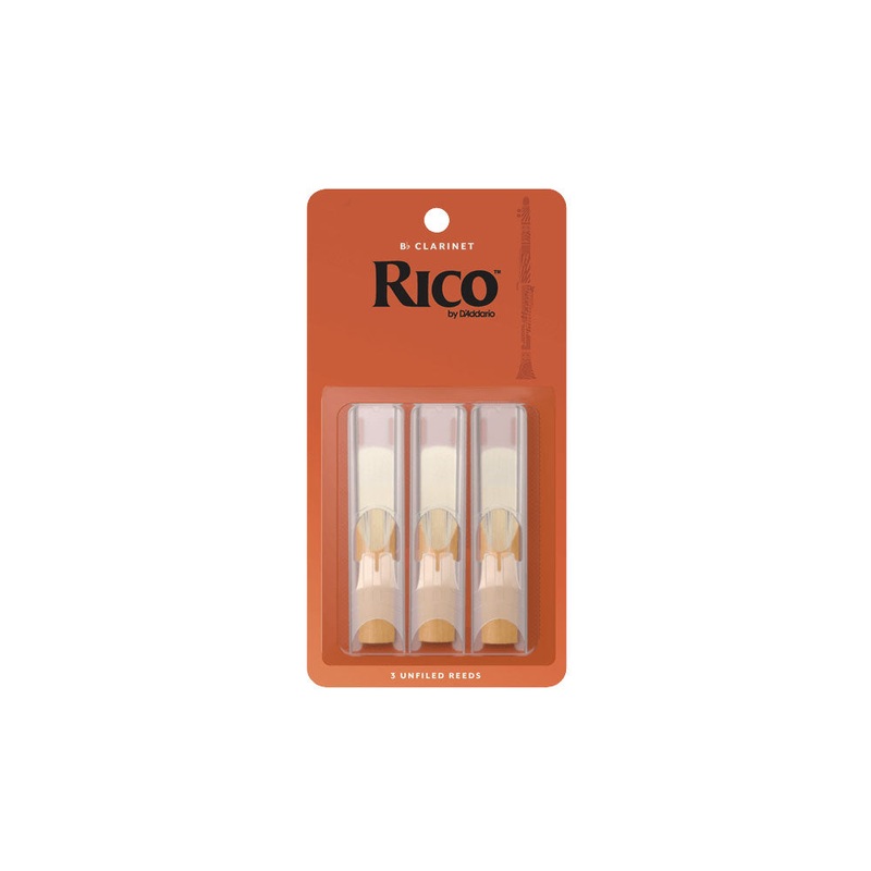 D’Addario – RCA0330 – Rico Clarinet Reeds (3 Pack) – Strength 3.0