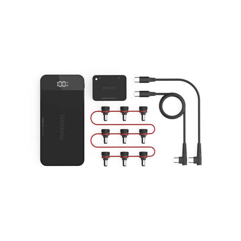 D’Addario XPND Pedal Power Battery Kit – USB-C Charging