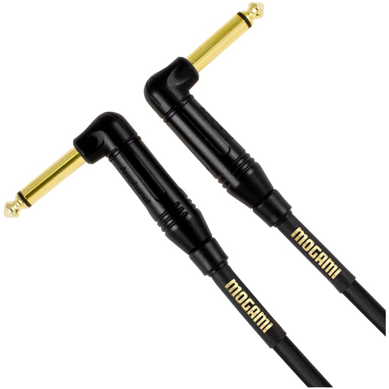 Mogami Gold Patch Cable – Right-Angle – 10in