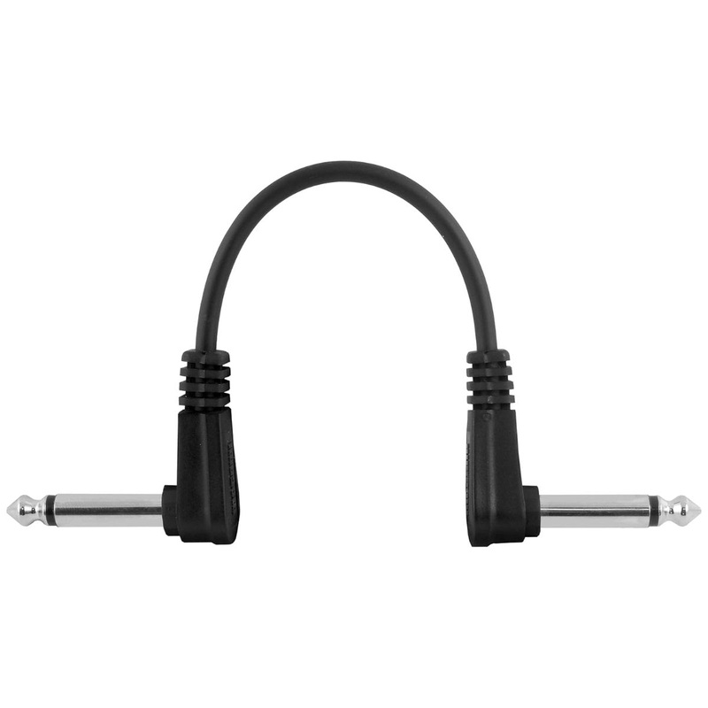 Mogami Pure Patch Pedal Cables – 6in – Right-Angle – 3 Pack