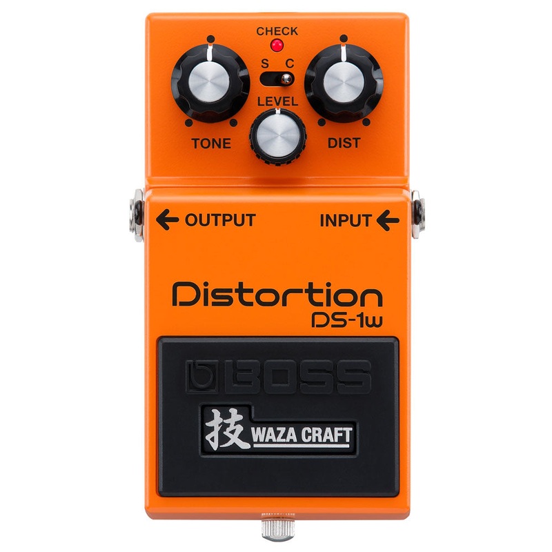 BOSS DS-1W Waza Distortion Pedal