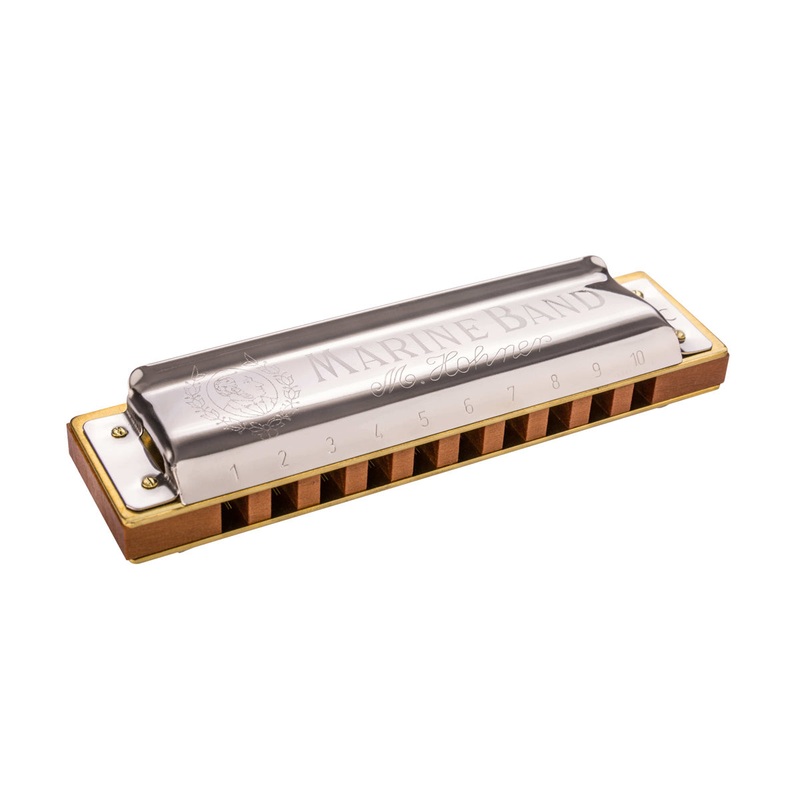 Hohner Marine Band 1896 Harmonica, Key in G