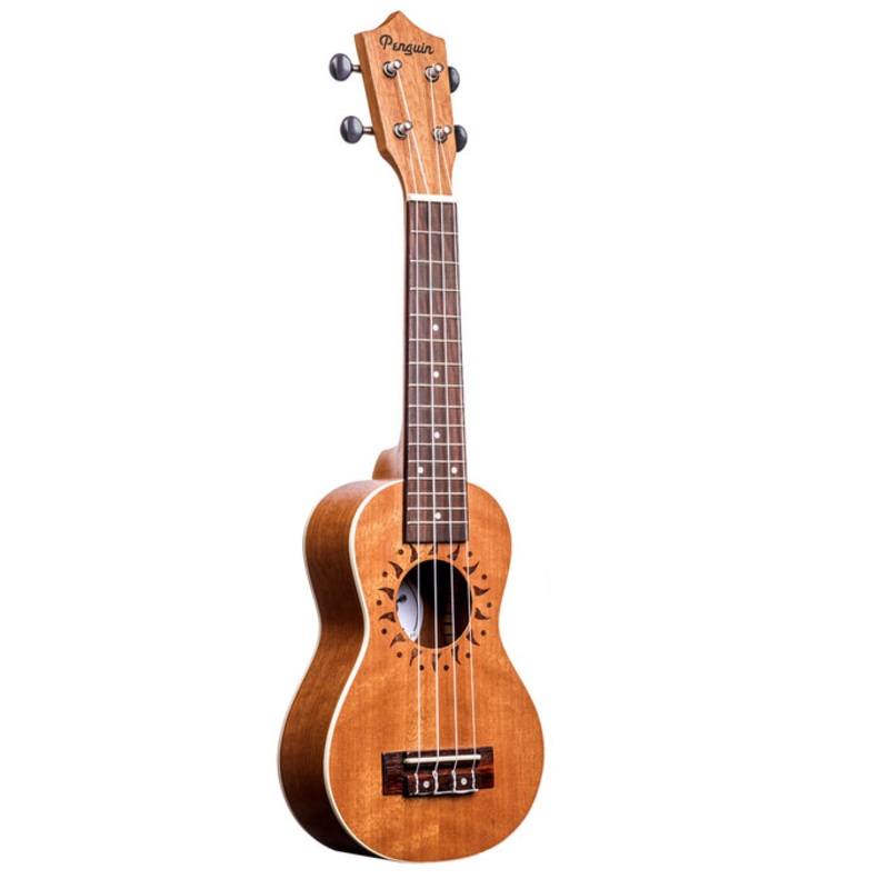 Amahi PGUKMPT Penguin Mahogany Peanut Ukulele