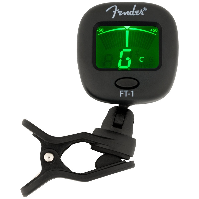 Fender FT-1 v2 Pro Clip-On Tuner – Black