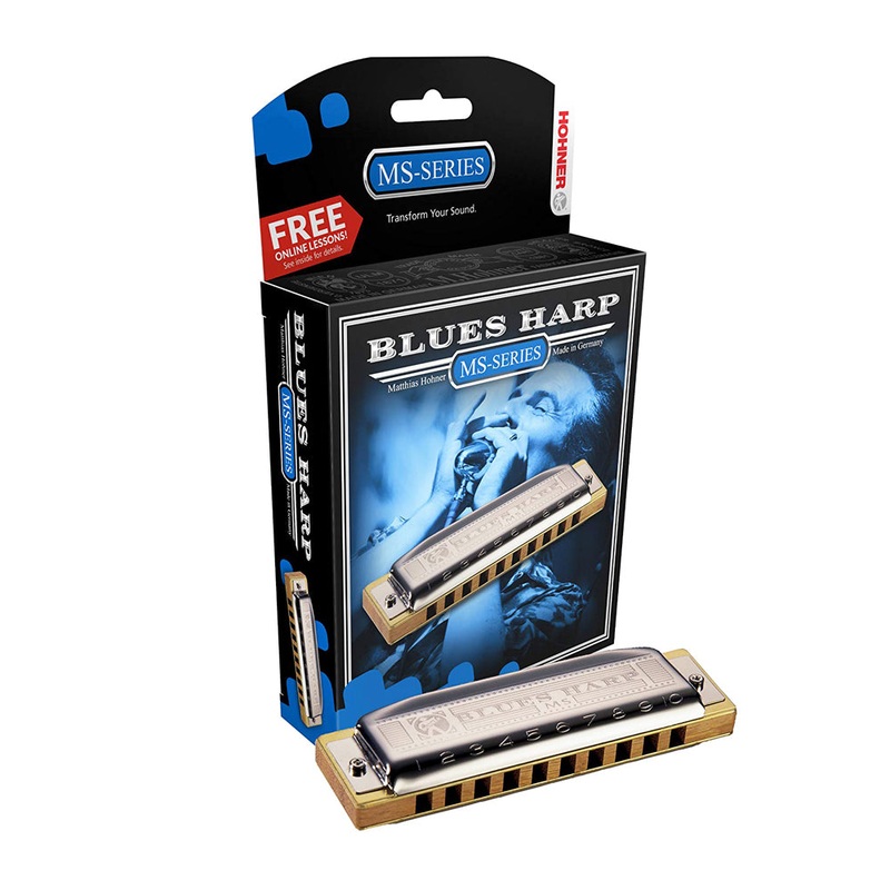 Hohner 532BX-G Blues Harp-Boxed Key Of G