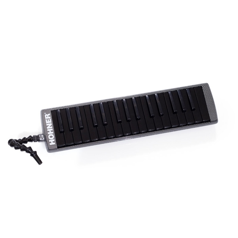 Hohner Airboard 37 Key Melodica – Carbon Print – White Lettering