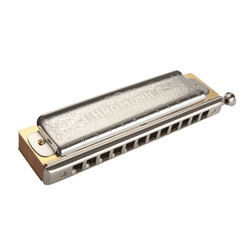Hohner Super Chromonica Chromatic Harmonica – Key of G