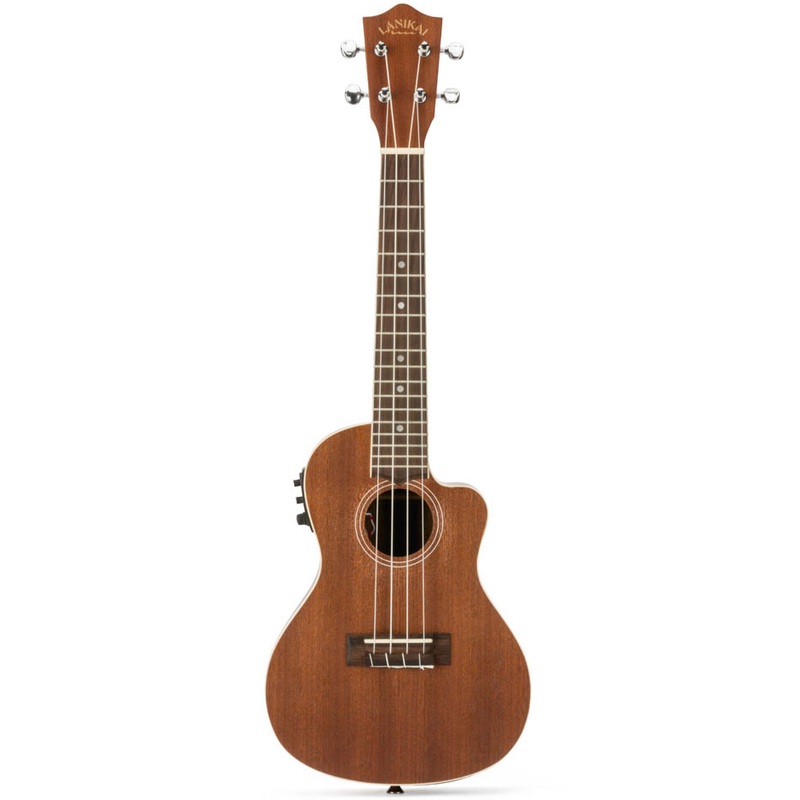 Lanikai MA-CEC Mahogany Acoustic Electric Concert Ukulele with Kula Preamp