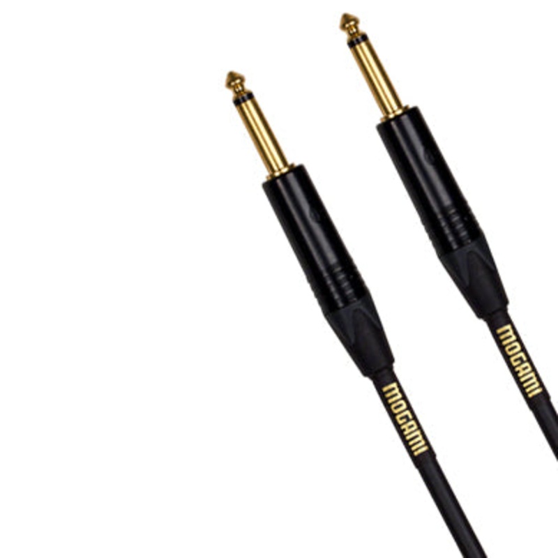 Mogami GOLD Speaker Cable, 1/4 in. to 1/4 in. – 3 ft.