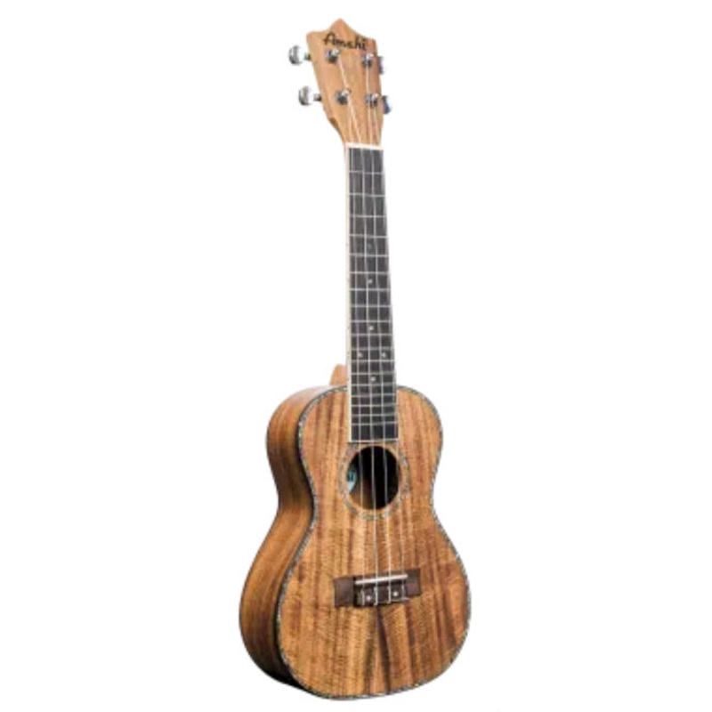 Amahi Classic Koa Ukulele w/ Gig Bag – Baritone – Acoustic Electric